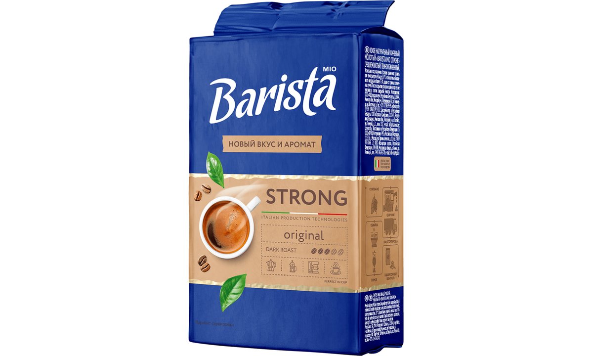Barista MIO Кофе Strong (225 გ)