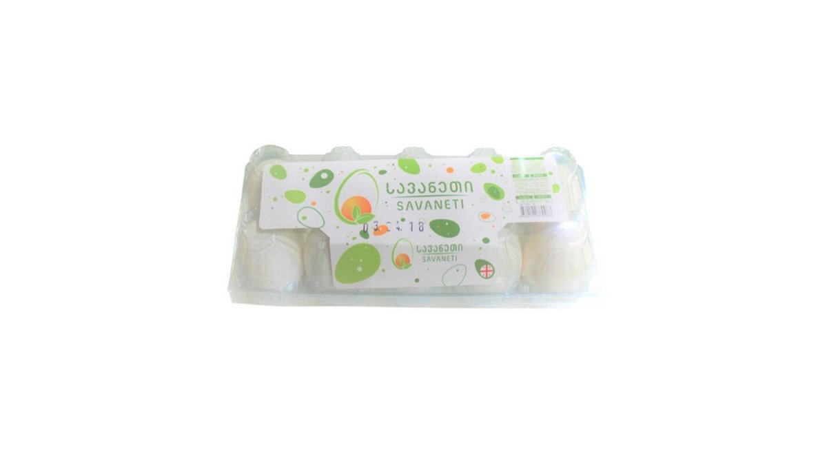 სავანეთი eggs თეთრი