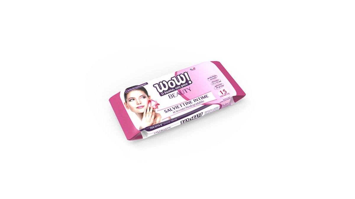 WOW Влажные салфетки для интимной гигиены intimate hygiene (15 pcs)