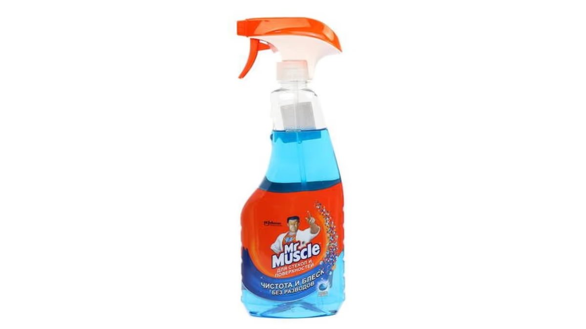 მისტერ მუსკული მინის საწმენდი Blue (530 ml)