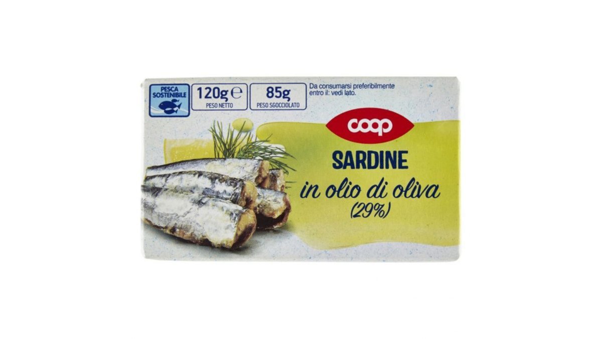 COOP თევზი Olive Oil (120 გრ)