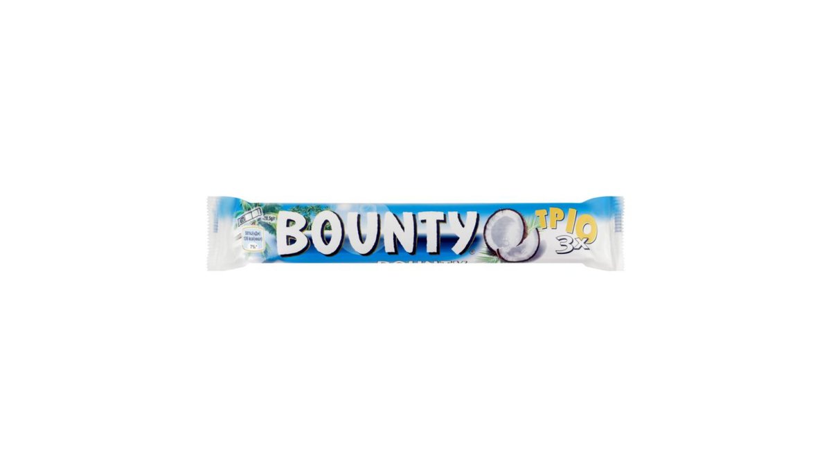 ბაუნტი შოკოლადი trio (85 g)