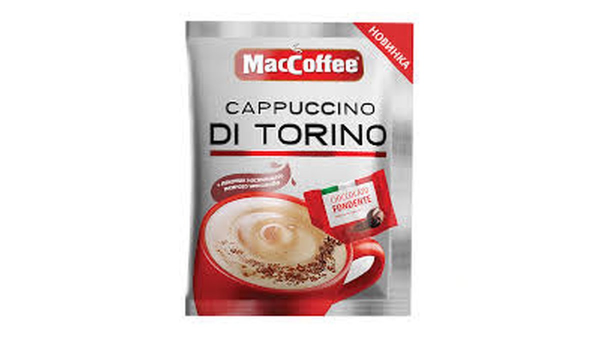 მაკკოფე Coffee Cappuccino with dark chocolate (25 g)