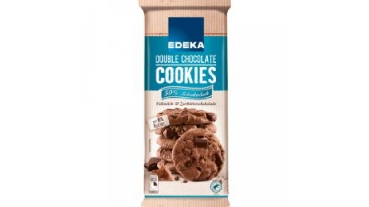 EDEKA cookies with chocolate