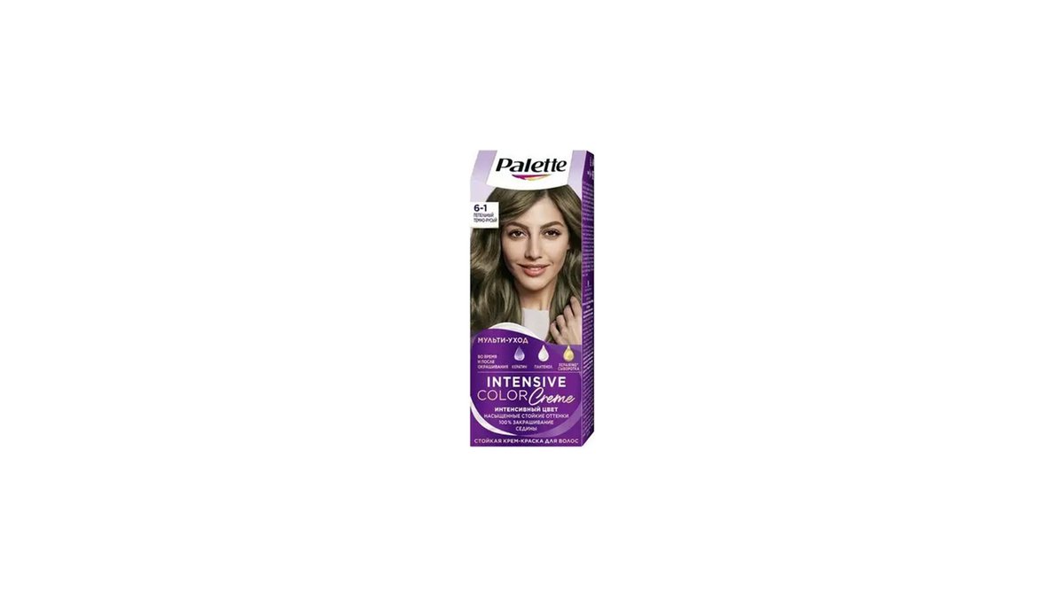 პალეტი Hair Dye მუქი ქერა (50 ml)