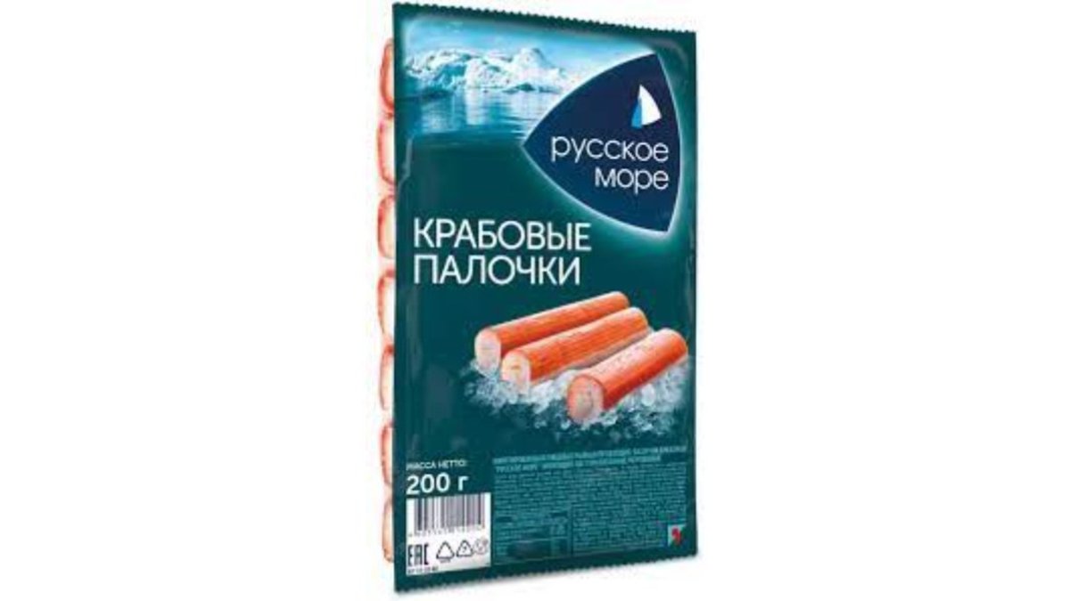რუსკოე მორე თევზი Crab sticks (200 g)