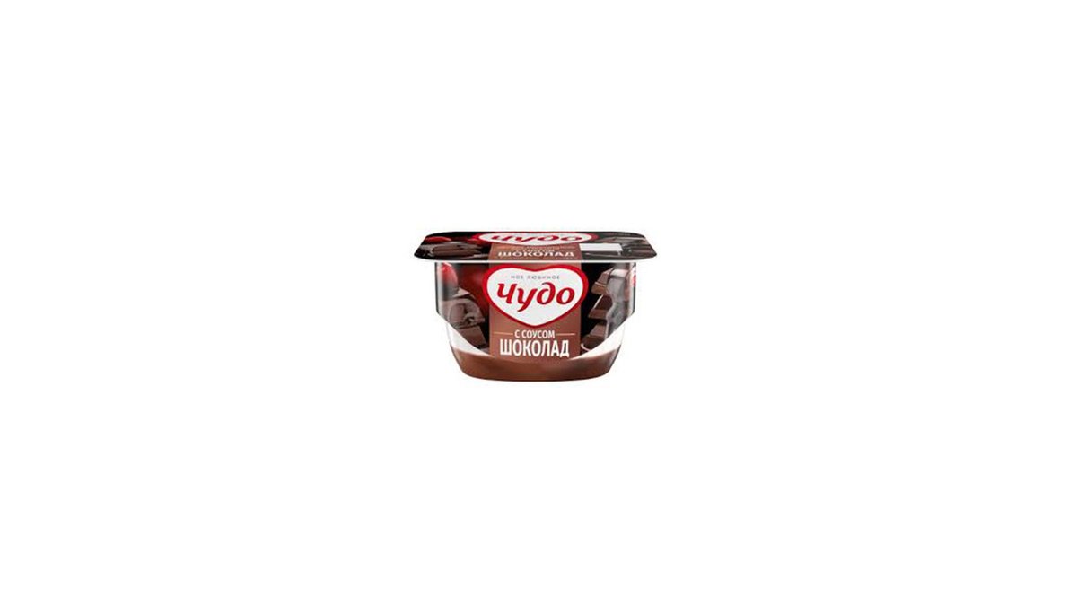 Chudo გლაზირებული კოტეჯის ყველი with cherries (100 g)