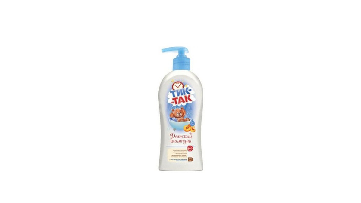 TIK-TAK   ბავშვის შამპუნი peach (350 g)