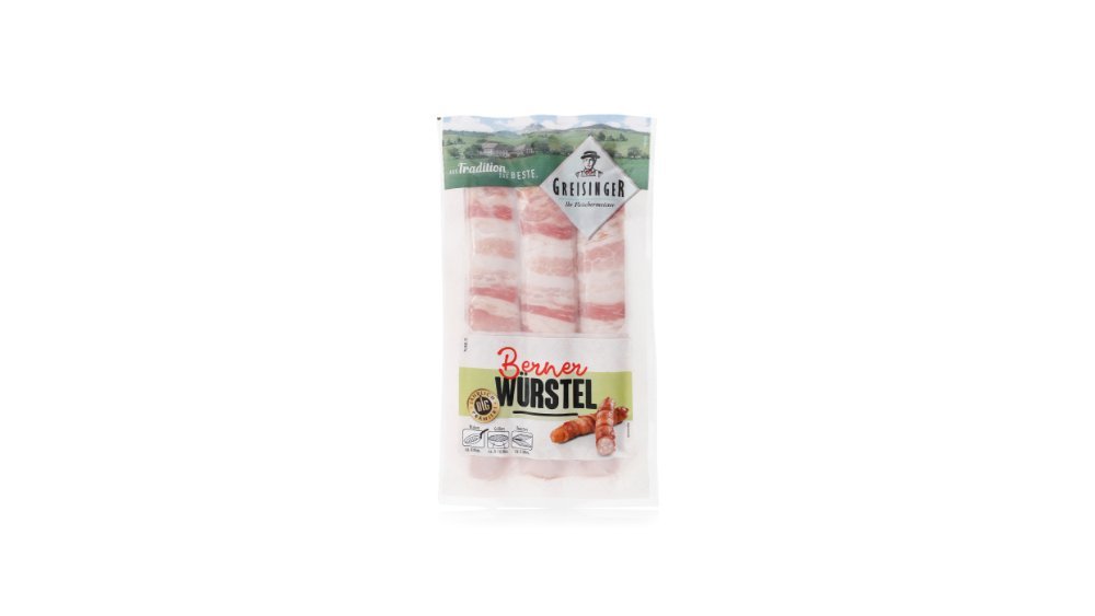 Greisinger სოსისი Vienna bacon (300 g)