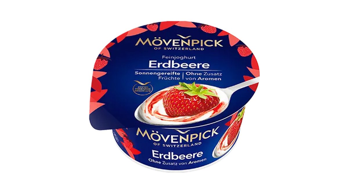 მოვენპიკი Yogurt with Strawberry (150 g)