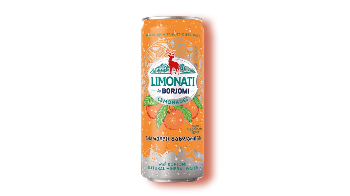 Borjomi lemonade Adjarian tangerine (0.33 l)