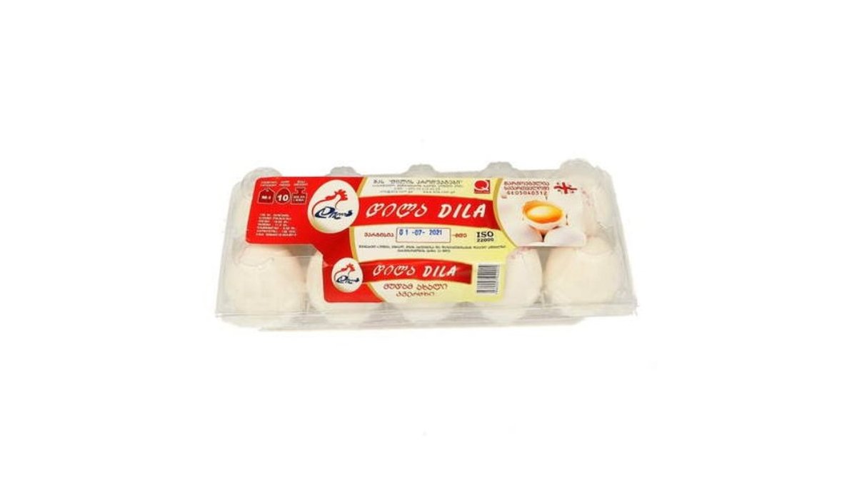 Dila კვერცხები (10 pcs)