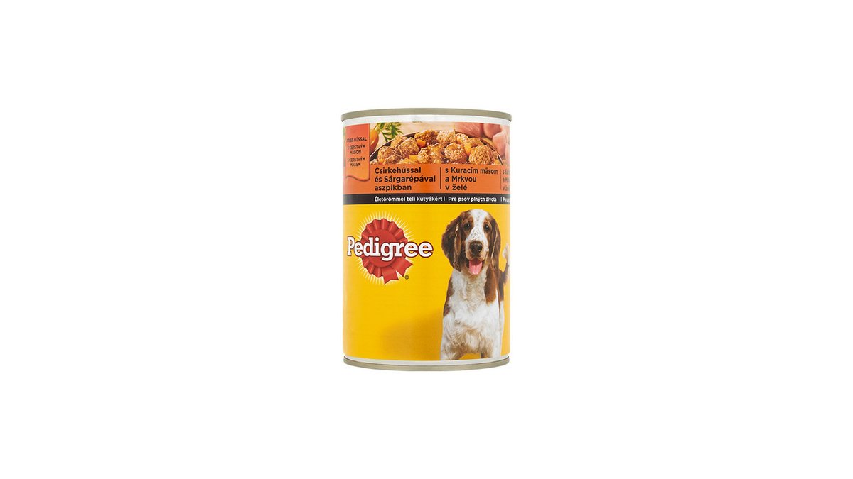 Pedigree Корм для животных Chicken in Carrot Jelly (400 g)