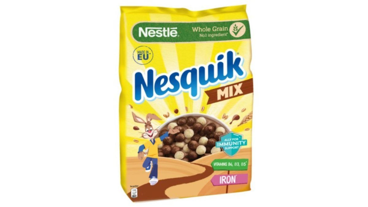 Nesquiki Breakfast Cereal Mix Duo (225 gr)