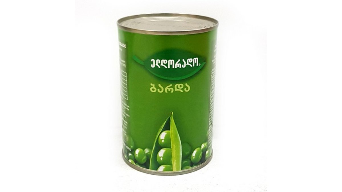 Eldorado Canned Peas (800 გრ)