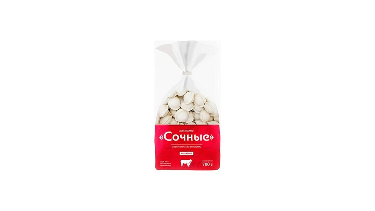 Miratorg Пельмени with beef (700 g)
