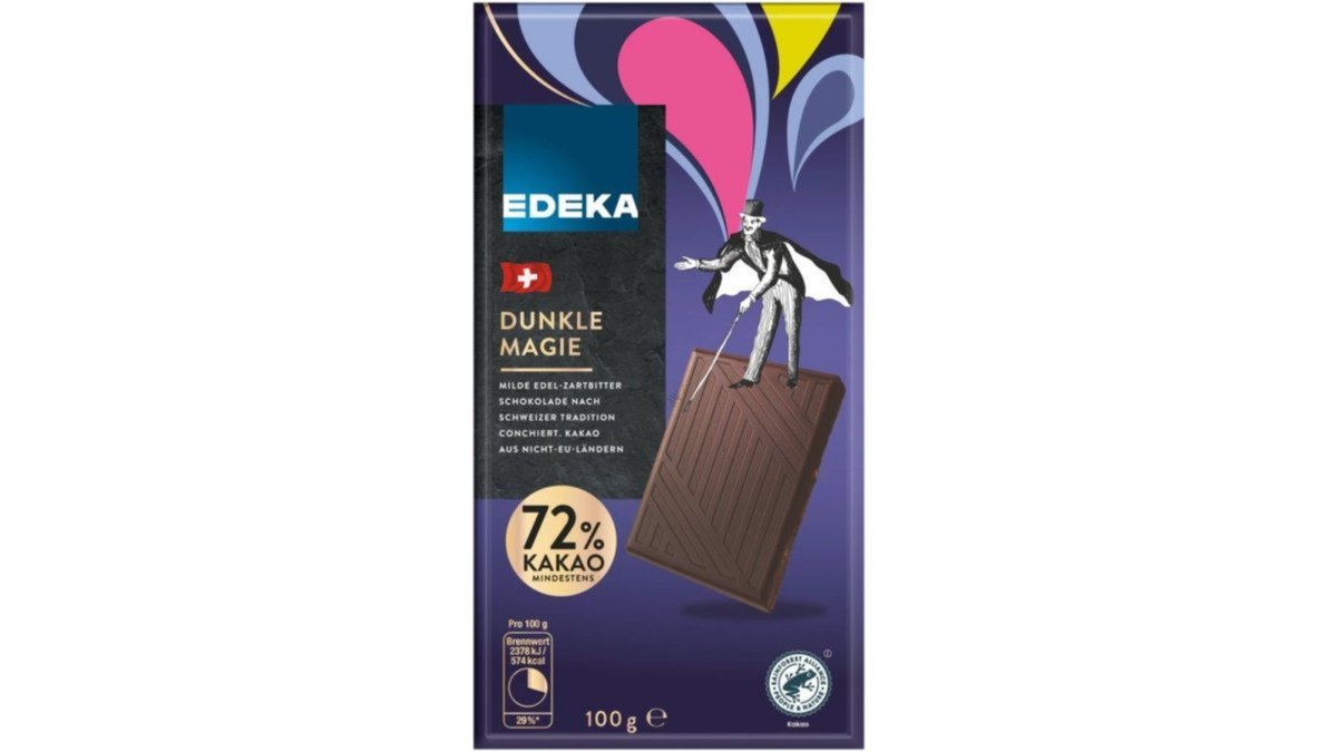 EDEKA Шоколад dark chocolate