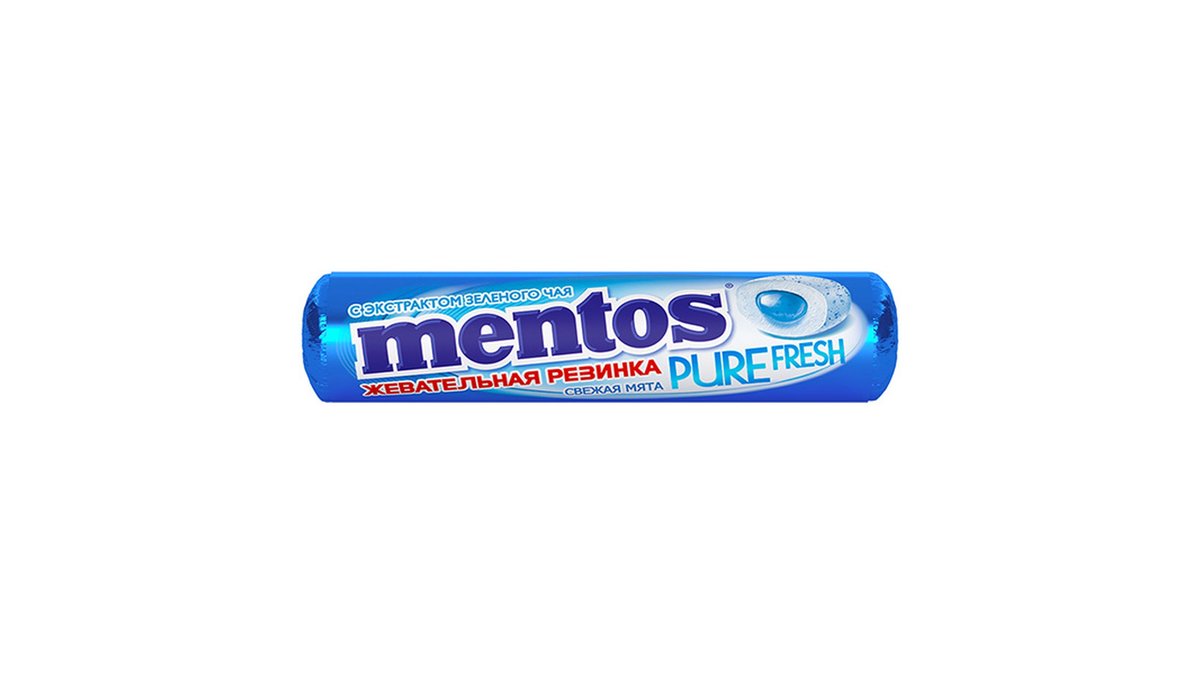 Menthos chewing gum mint (15.5 g)