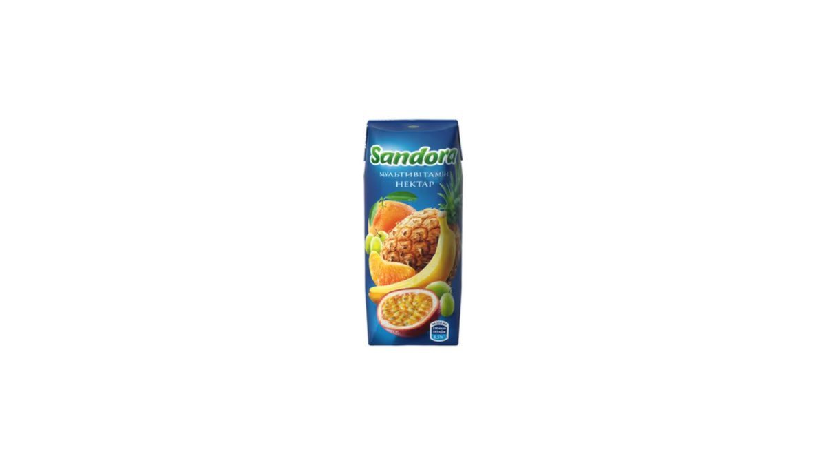 Sandora წვენი multifruit (0.25 l)