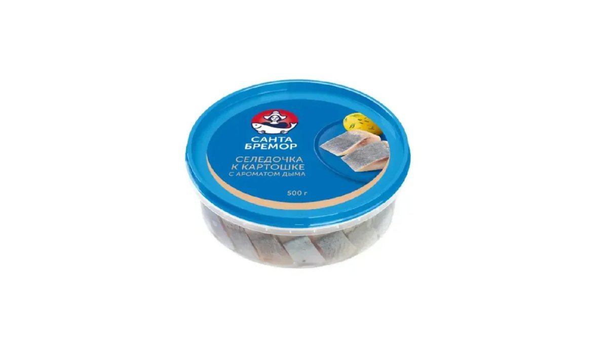 SANTA BREMOR fish Herring in potatoes (500 g)