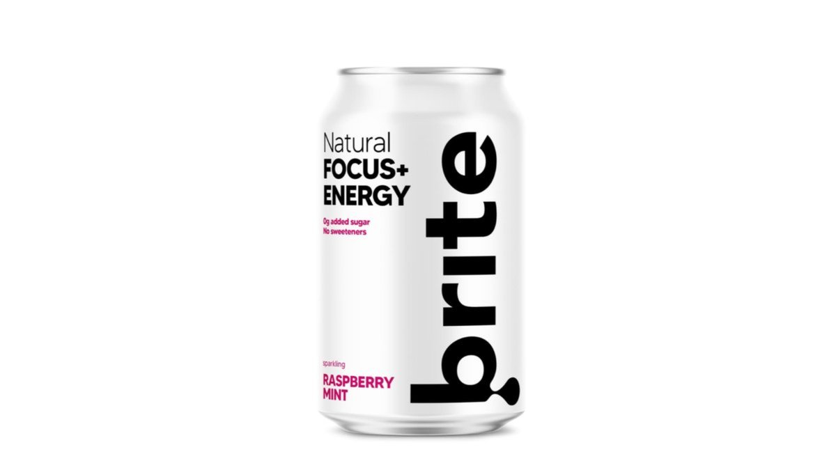 Brite Energy Drink Raspberry and Mint (330 ml)