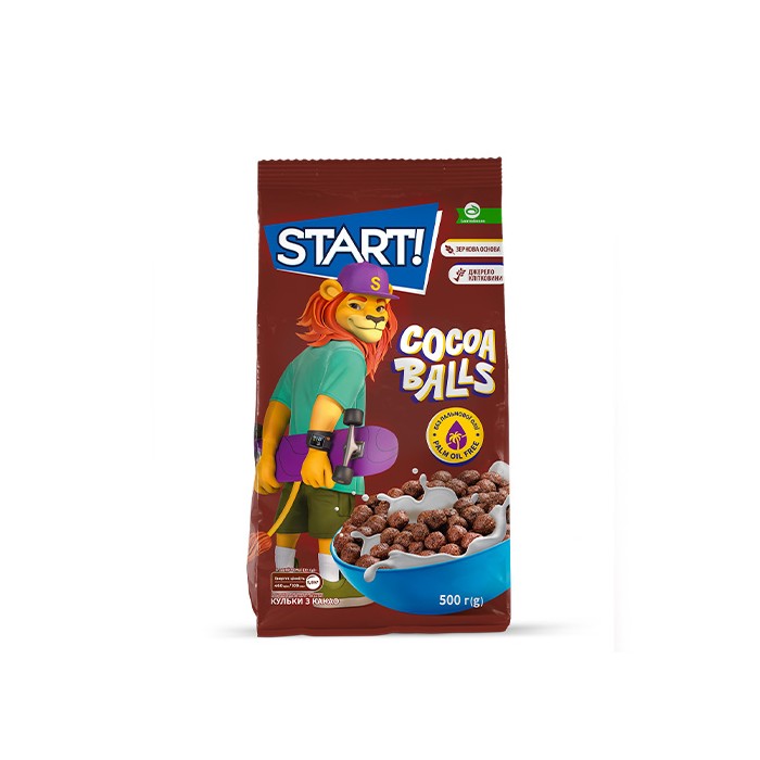 სტარტი Cereal Balls ბურბუშელა (500 გ)