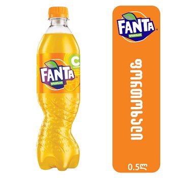 Fanta газировка Orange (0.5 l)