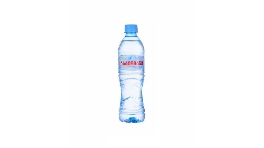 Bakuriani წყალი წყაროს წყალი (0.5 l)