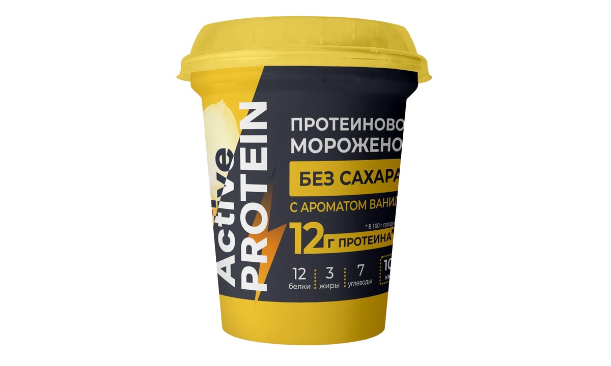 Active Protein мороженое sugar-free vanilla (90 g)