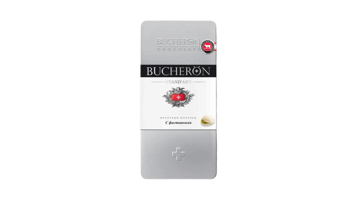 BUCHERON Chocolate with pistachios (100 გ)