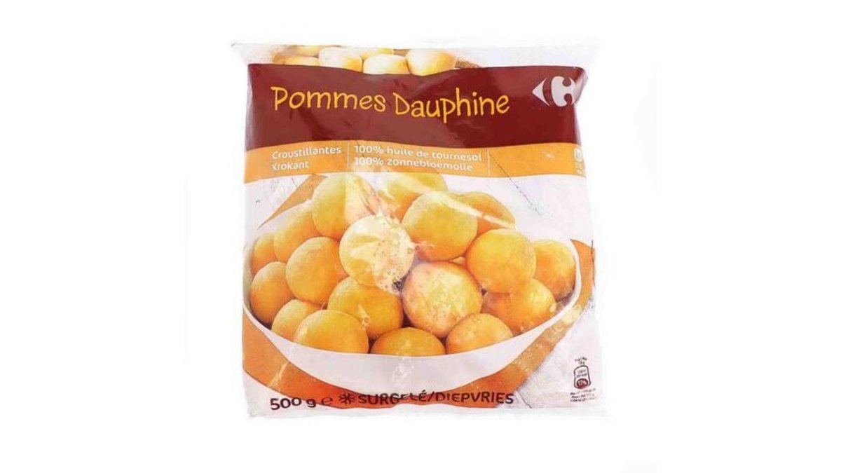Carfur კარტოფილის კროquettes pre-fried (500 g)