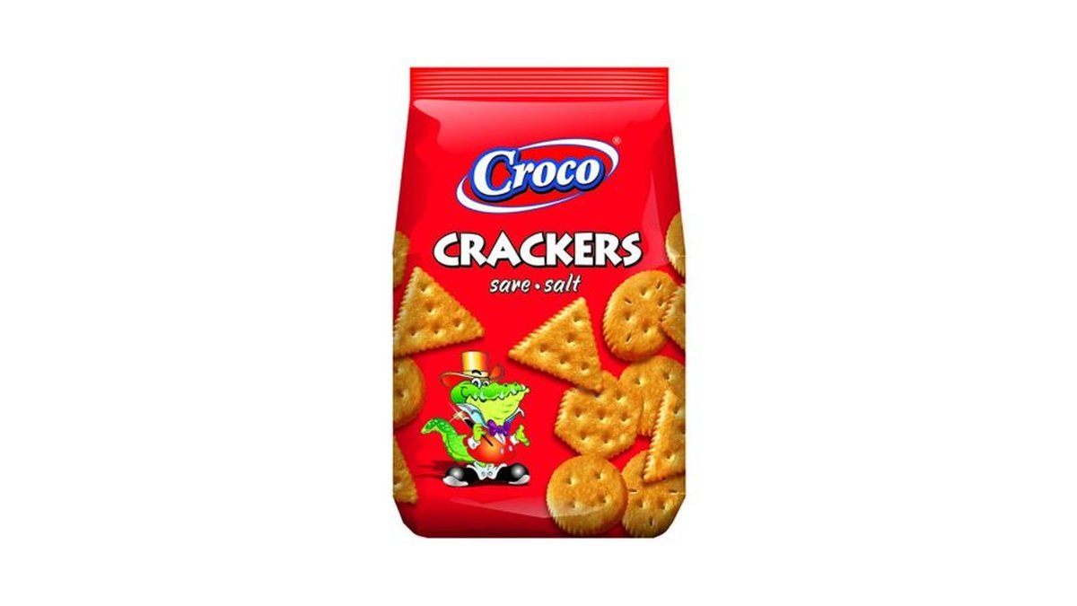 Croc Crackers Salted (100 gr)