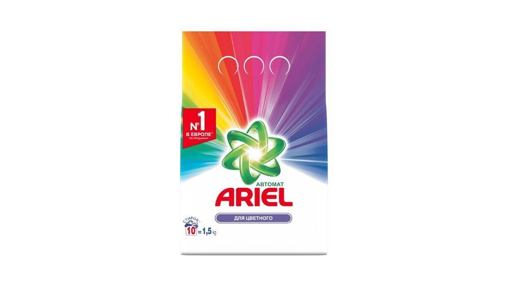 Ariel Laundry Detergent colored (1.5 kg)