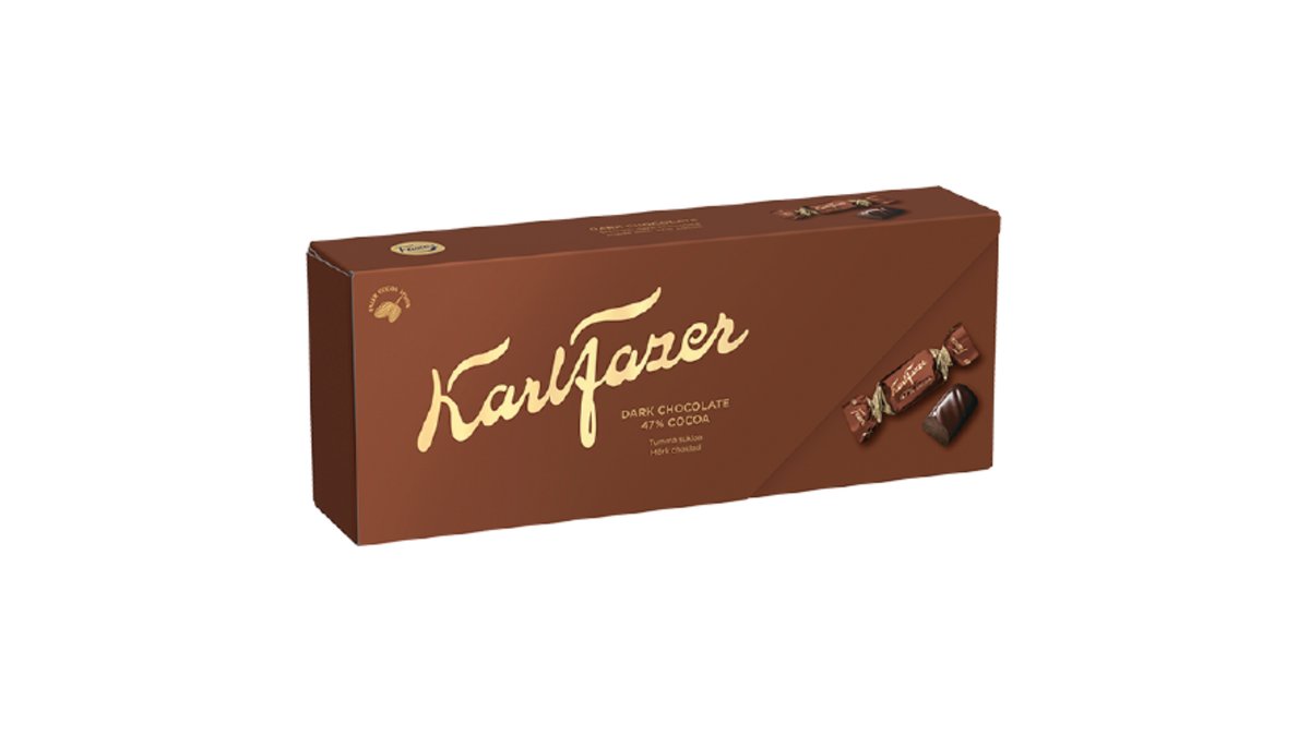 Fazer конфета კაკაოთი და შავი შოკოლადით (250 g)