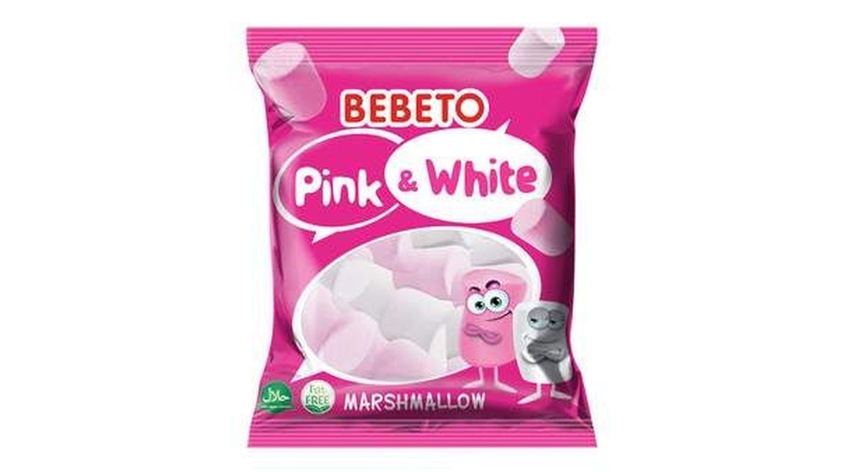 Bebeto candy pink-white (60 g)