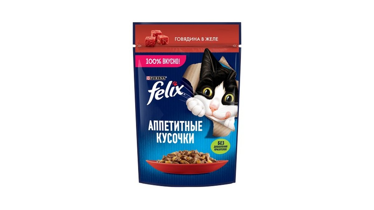 Felix Корм для животных with Beef (75 g)
