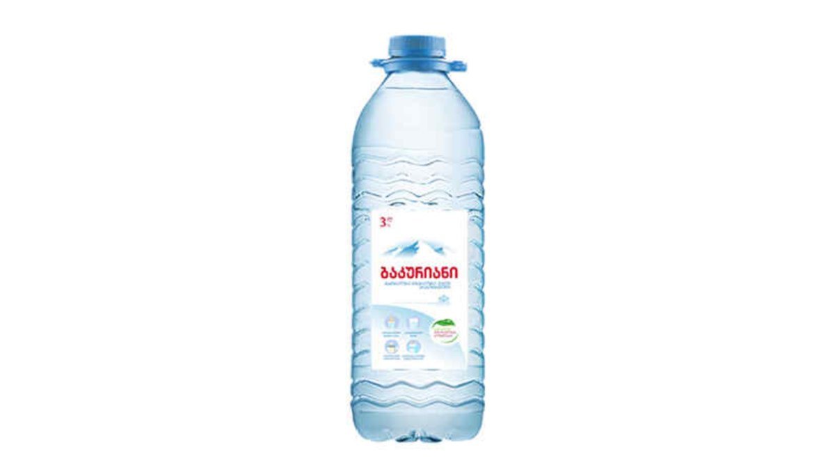 Bakuryan უგაზო წყალი წყაროს წყალი (3 l)