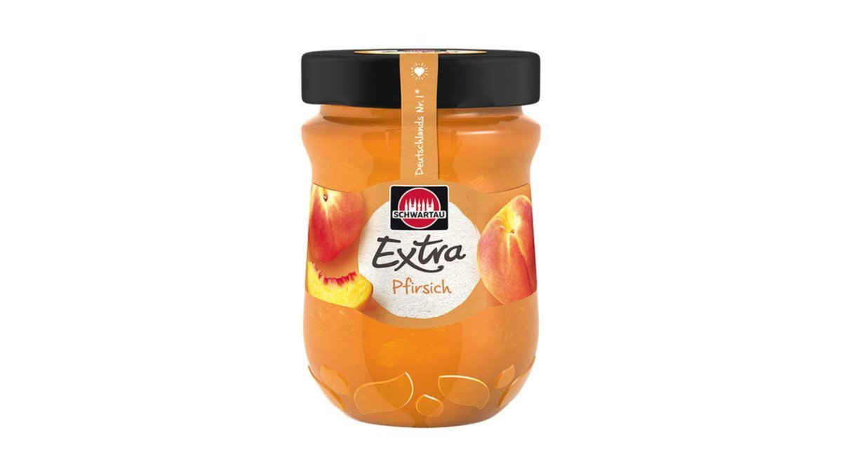 Schwartau პერსიკი კონფიტი Peach (340 g)