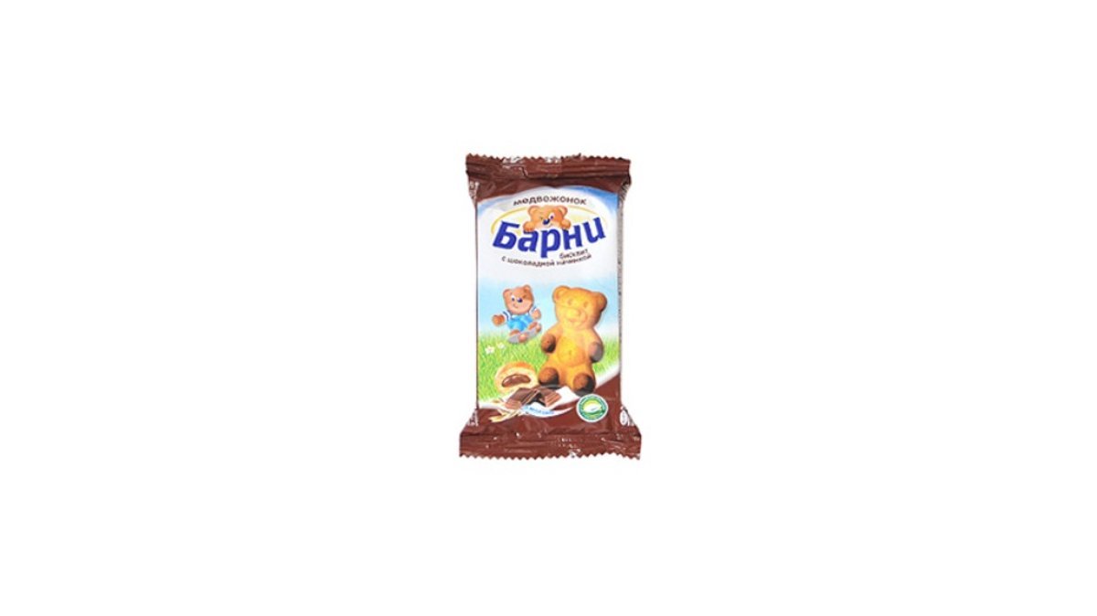 Barney Песочное печенье chocolate filling (30 gr)