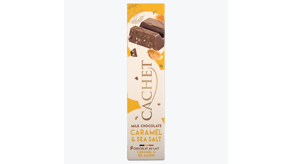 Kim's Chocolates კანფეტი with caramel and sea salt (50 g)