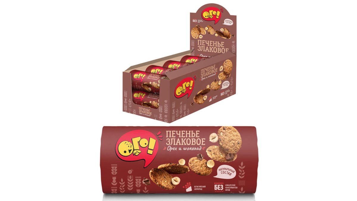 აგა Печенье cereal chocolate and nuts (150 g)