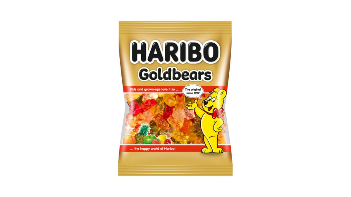 Haribo конфета Golden Bears (80 gr)