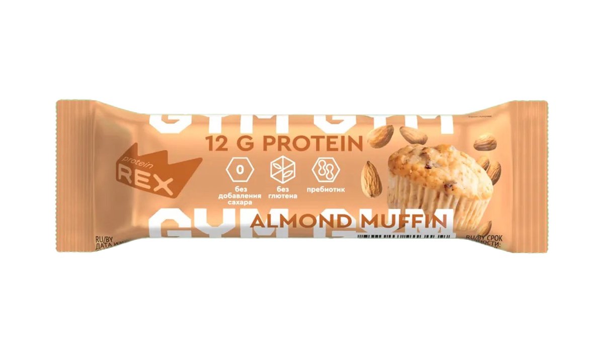 Mr. Protein პროტეინის ბატონი Almond Muffin (35 g)