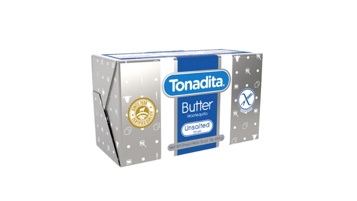 Tonadita Butter Unsalted Gluten-Free (200 g)