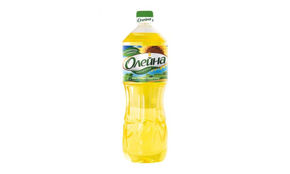 Oleina Растительное масло Sunflower oil (1 l)