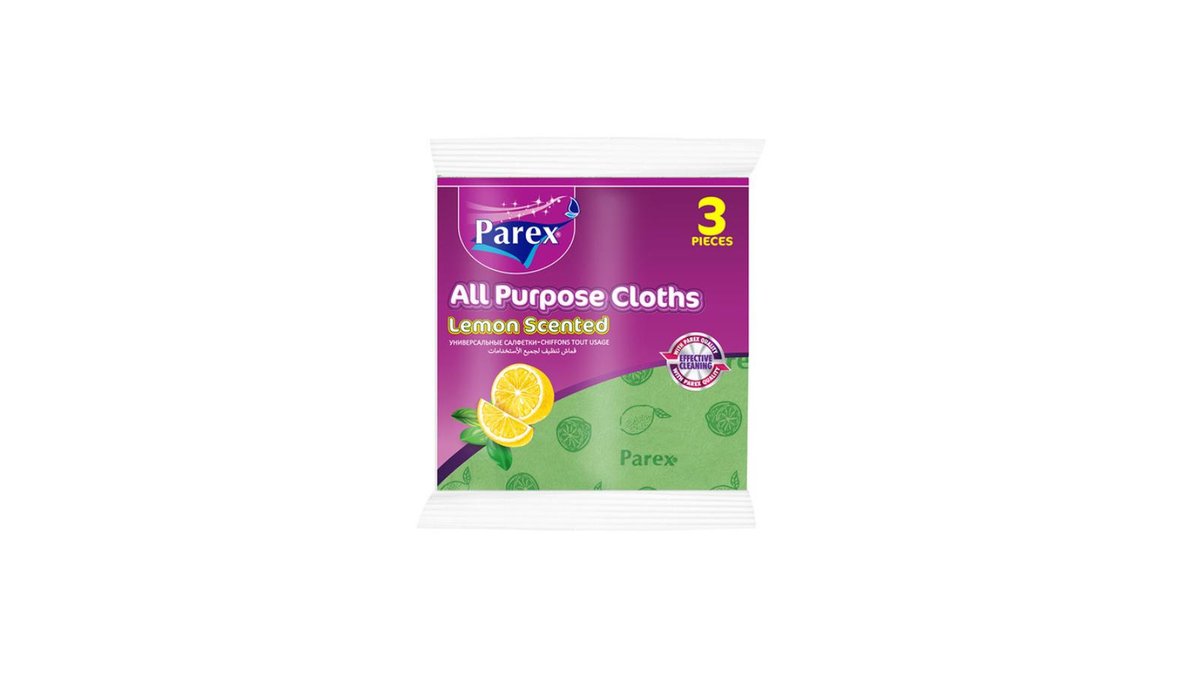 PAREX კანვა lemon scent (3 pcs)