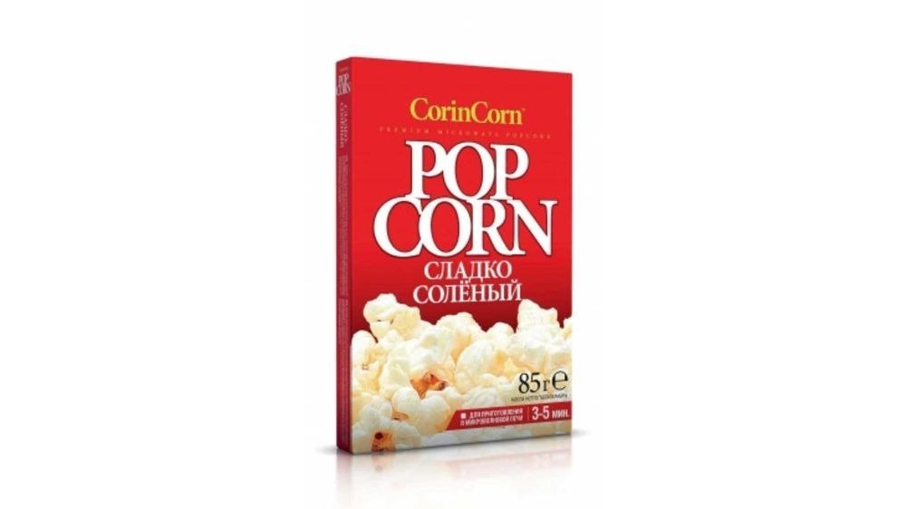 CorinCorn Salty Popcorn sweet-salty