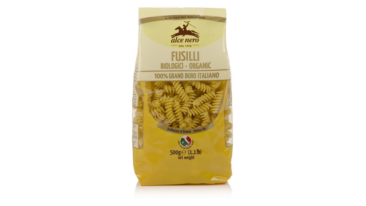 Alce Nero паста Organic Fusilli Grano Duro (500 g)