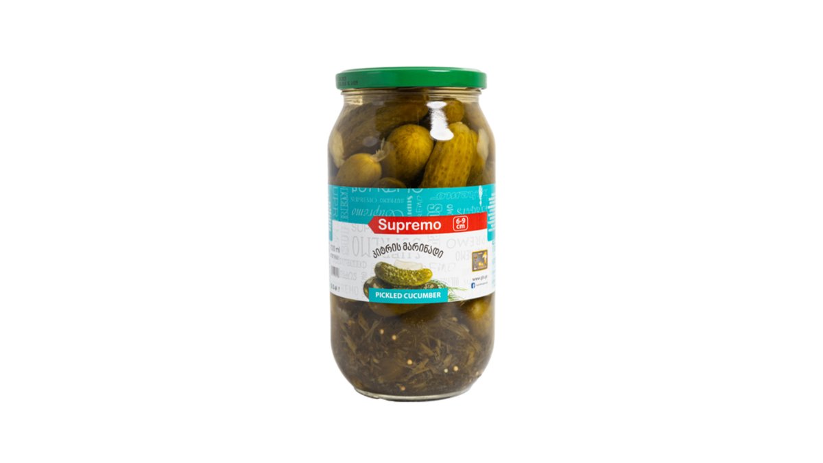 სუპრემო Garden Cucumbers Cucumber (1000 g)
