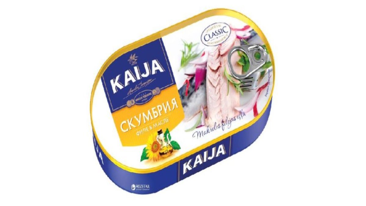 Kaija Smoked Mackerel mackerel in oil (170 g)